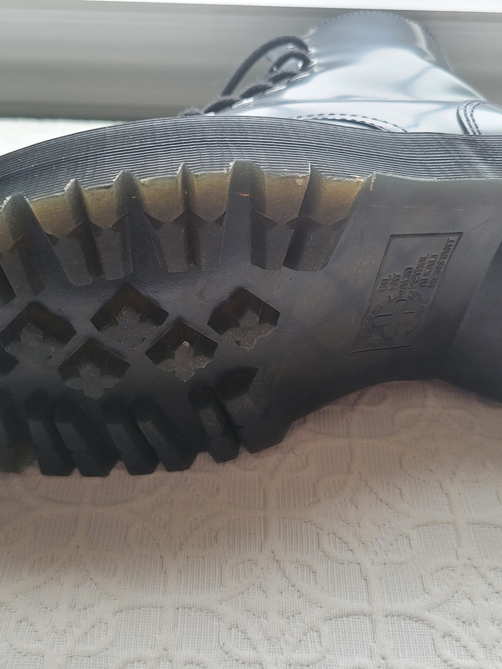 Black Dr. Martens Platform Boots - Picture 4 of 8